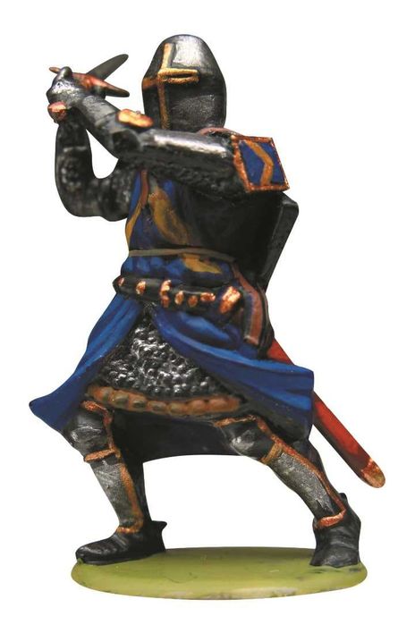 Сборная модель "Английские рыцари 100-летней войны" (Звезда, 1/72)