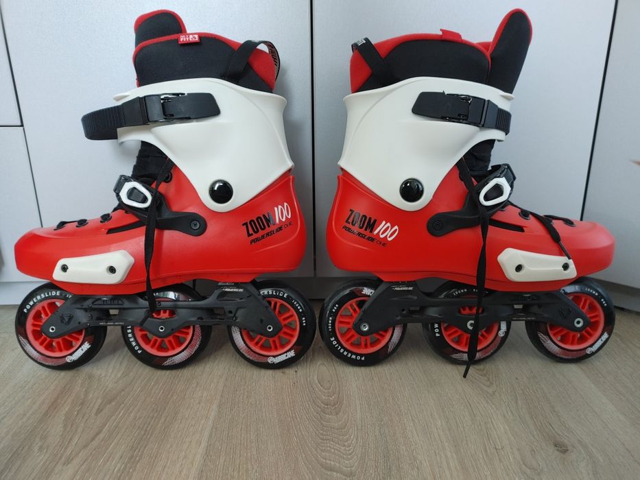 Role Powerslide Zoom 100 mãrime 43-44 + rucsac Powerslide