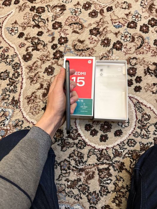Редми 15 256/8+8