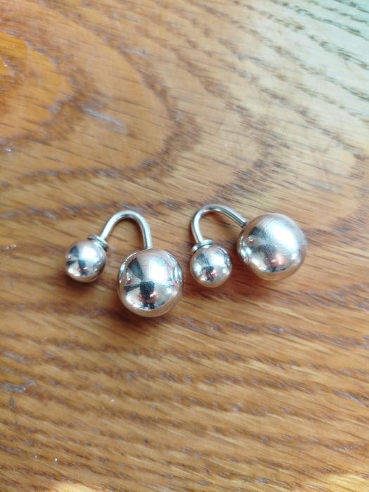 Масивни Сребърни обеци