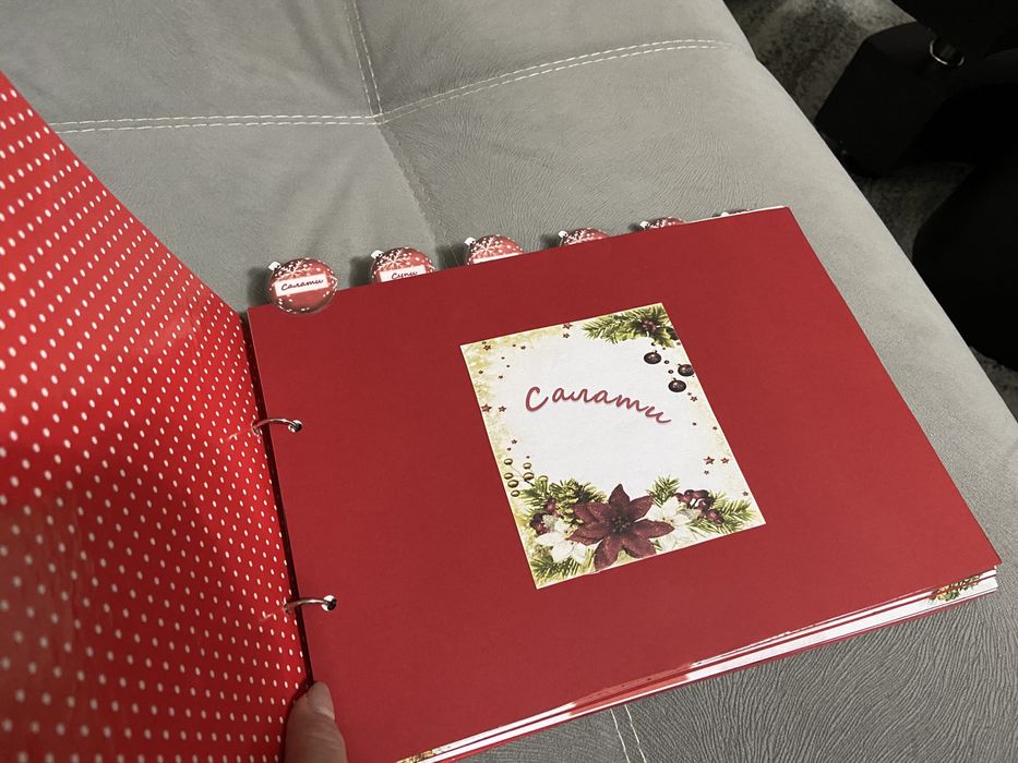 Ръчно изработен рецептурник - А4 формат