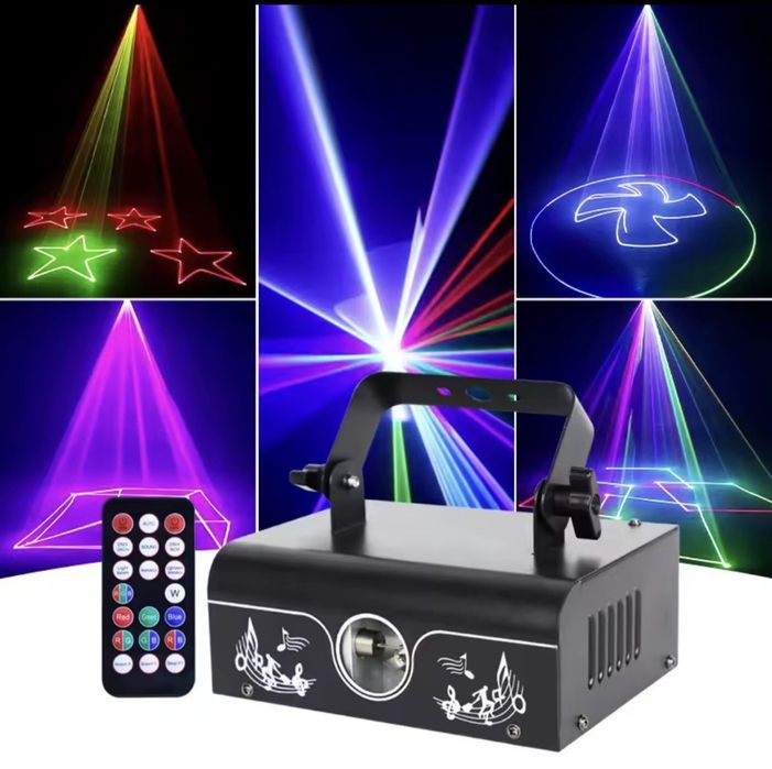 Laser RGB cu diferite animatii