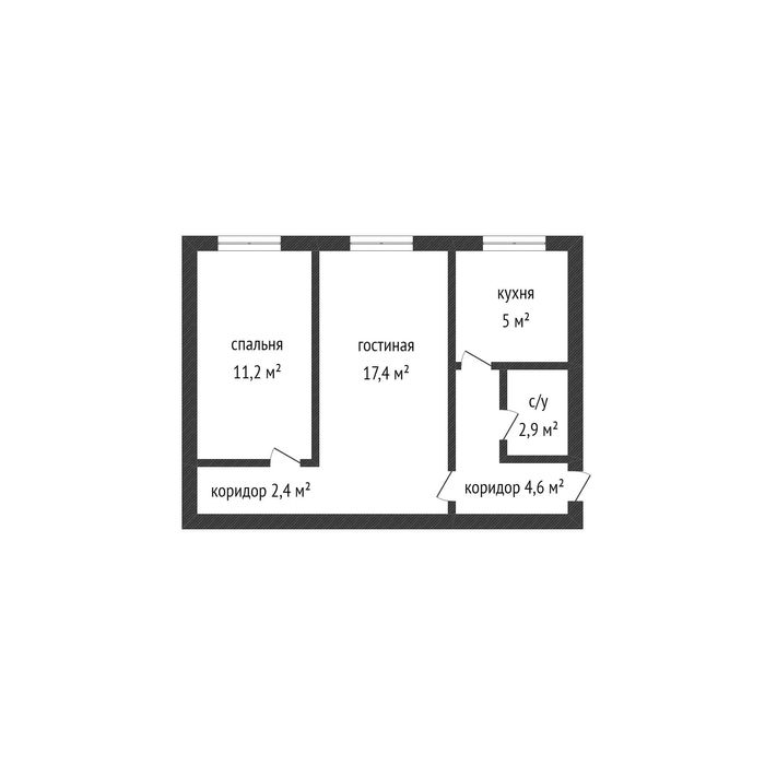 Продаётся 2-комнатная квартира - район ОРДАБАСЫ, СУЛПАК, ВЕРХНИЙ РЫНОК