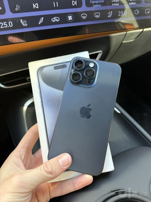 iPhone 15 Pro Max blue (eSim LL/A) ideal 86%