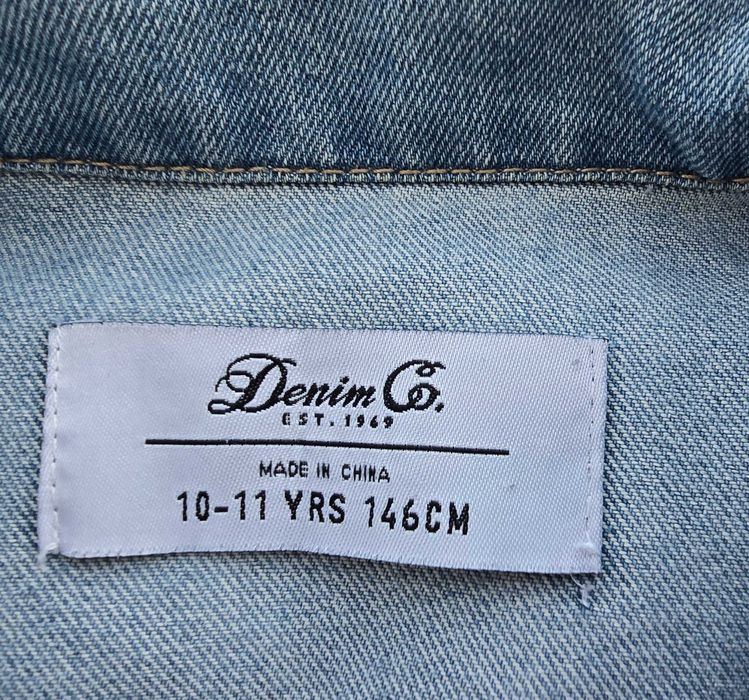 Детско дънково яке 10-11 години