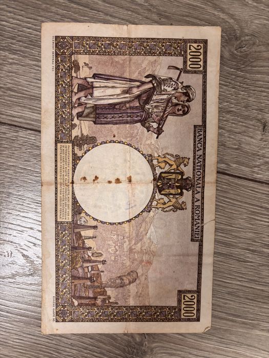 Bancnote vechi pret de la 4000 lei
