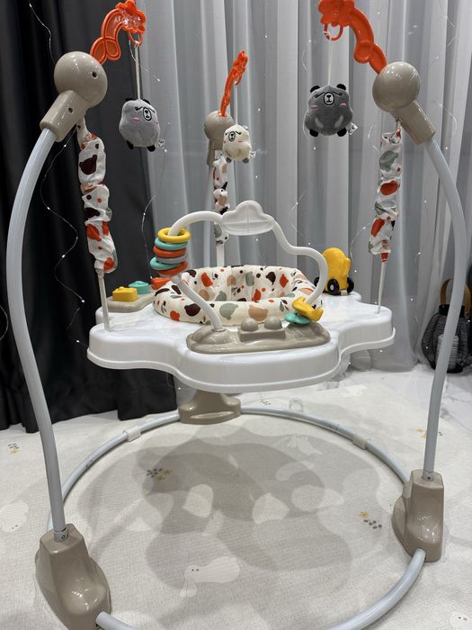 Детско бънджи Moni - Magic Fun, Бежово