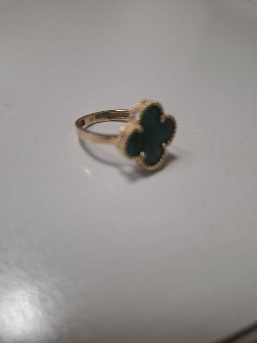 Van Cleef набор серьги цепочка кольцо