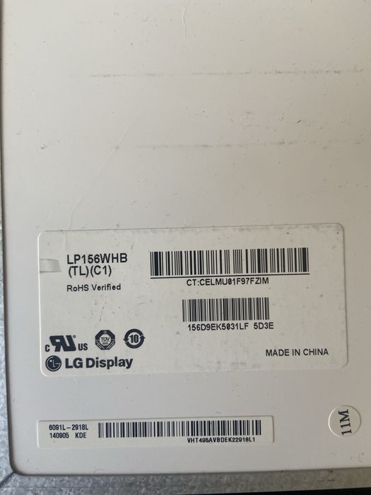 40-pin матрицы для ноутбука