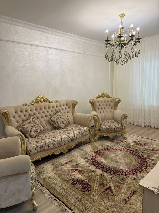 Мебель для гостиной, диван, кресло