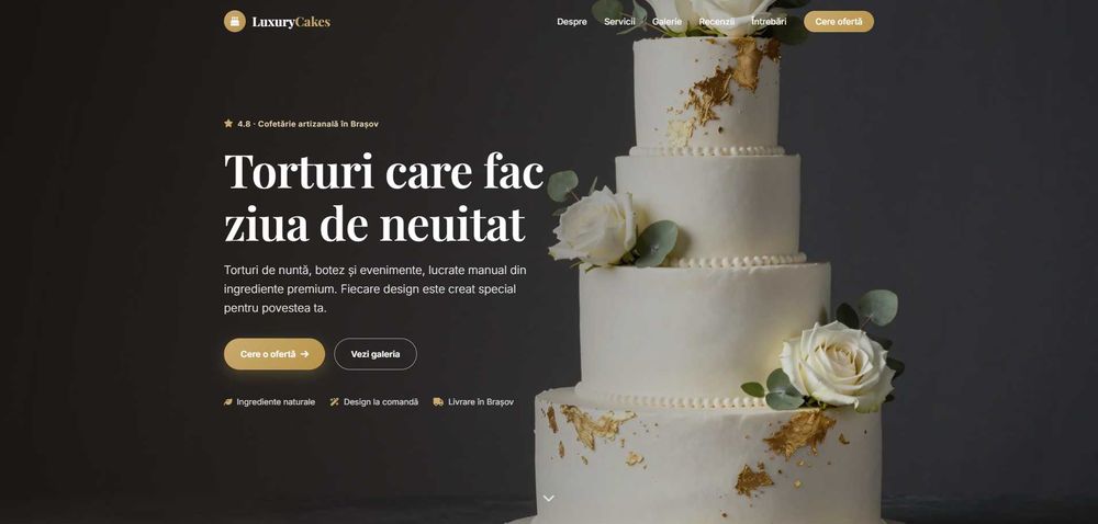 Creare site | Web design & găzduire, de la 199lei/luna