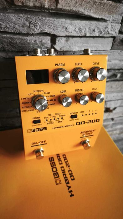 Pedala chitara BOSS OD-200 Hybrid Drive - Overdrive / Distortion / Fuzz | MIDI | GARANTIE 1 AN!
