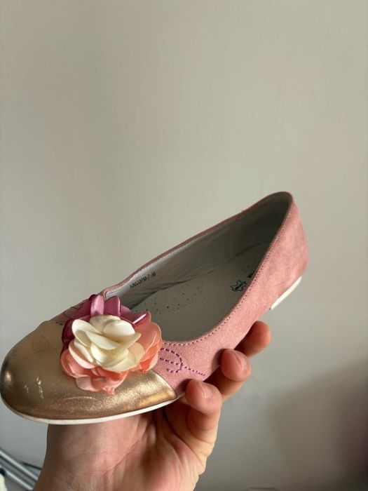 Туфли девочковые черные