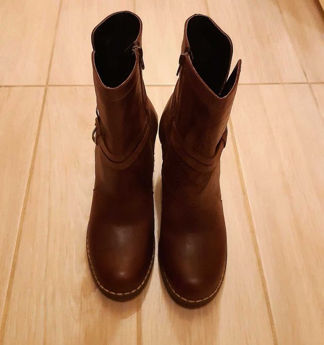 дамски боти, естествена кожа,номер 40