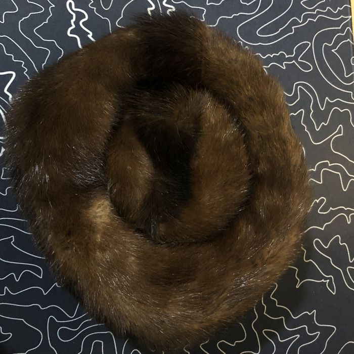 Шапка норковая Б/У