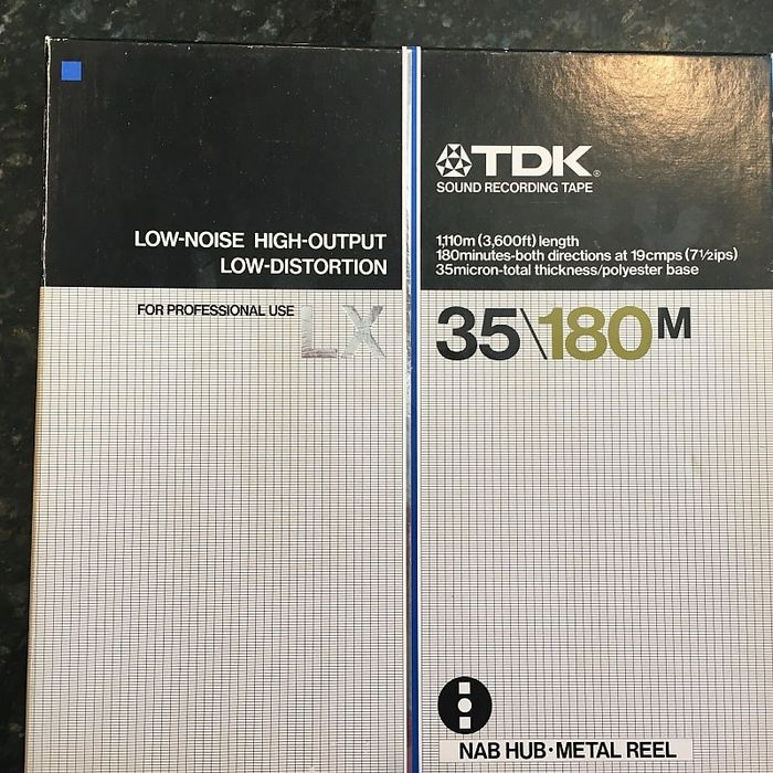TDK S / 1110 Series Low Noise Reel to Reel Tape, LP, 10″ Plastic Reel, 3600  ft - Reel to Reel Warehouse
