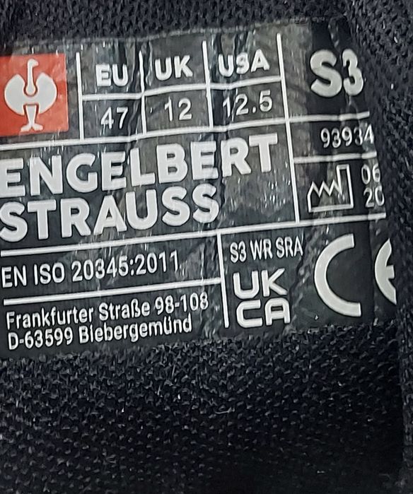 Мъжки обувки ENGELBERT STRAUSS . Номер 47