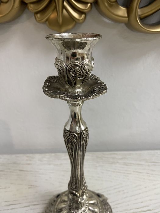 Подсвечник из мельхиора