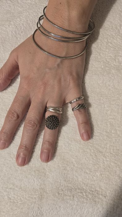 Сребърни бижута  разнообразни