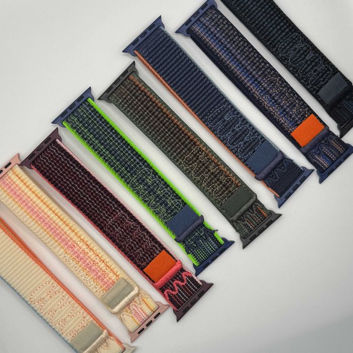 Велкро текстилни каишки за Apple Watch ULTRA/SE/11/10/9/8/7/6/5/4/3