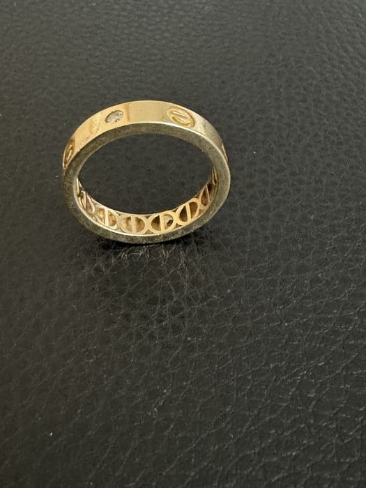Кольцо лимонное золото.Картье.