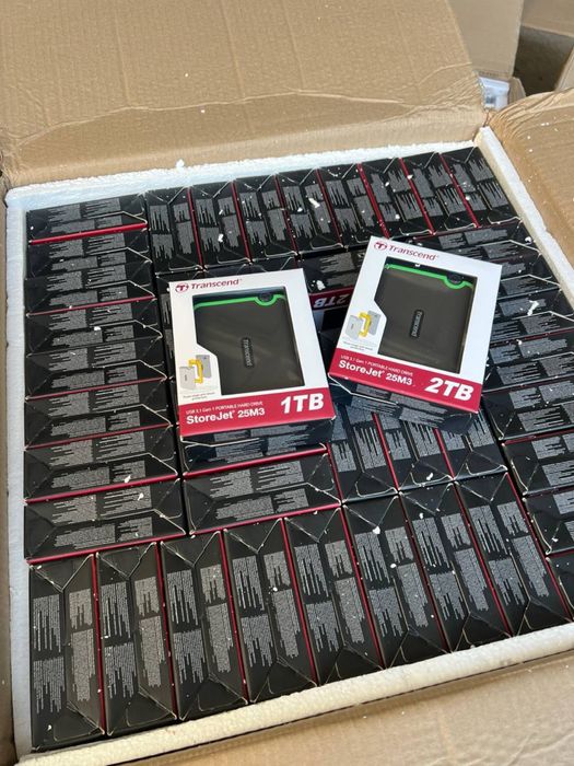 Внешний накопитель. жесткий диск 1tb.2tb.4tb.Transcend Toshiba Seagate