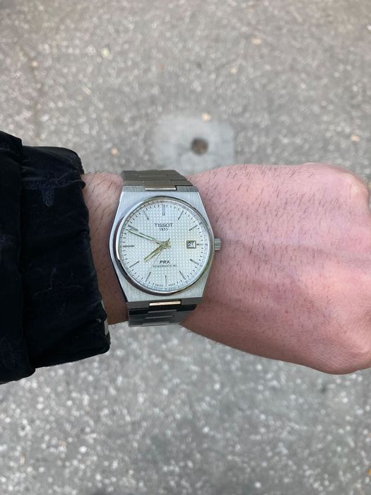 Tissot Prx Powermatic 80 White Dial