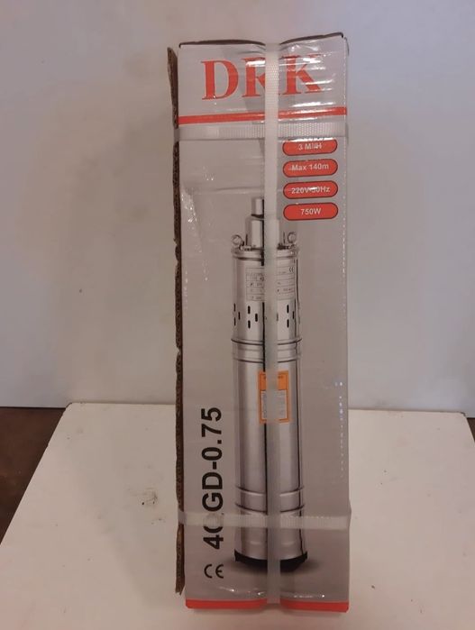 Pompa submersibila DRK 0.75 kw 3 m/h  tehnologie italy