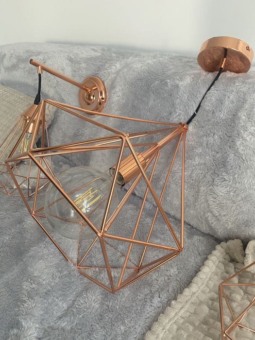 Set Lustra Pendul tavan si perete