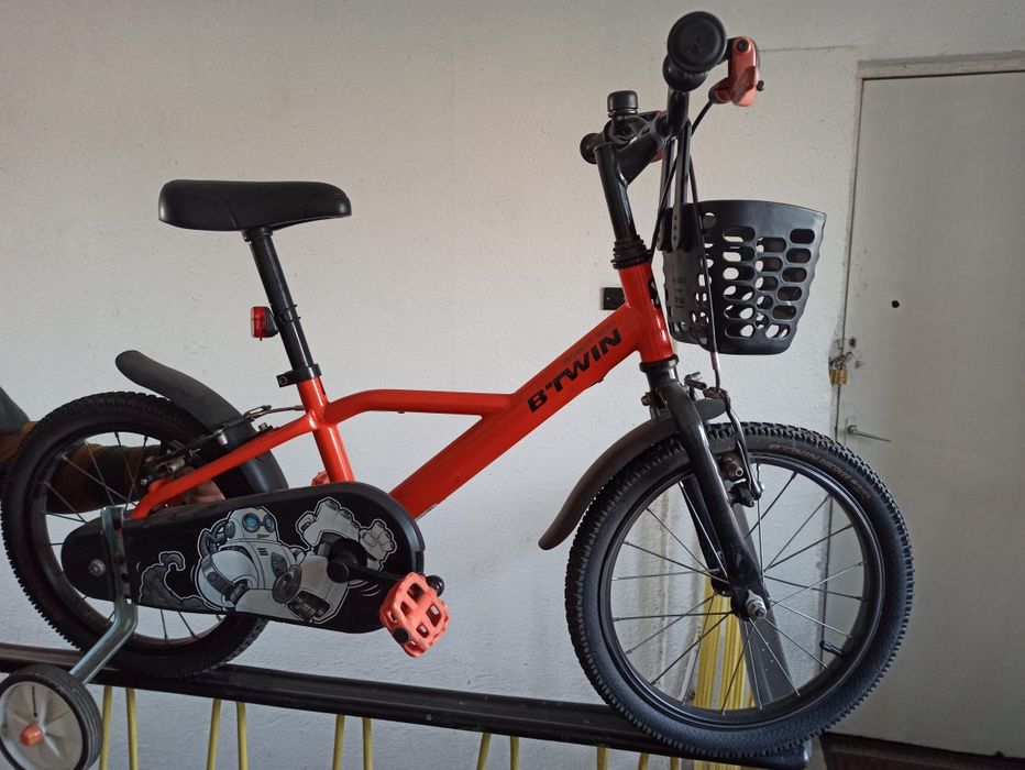 Bicicleta copii btwin robot 16