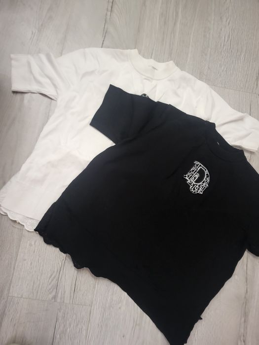 Блуза Dior фино плетиво само черната наличнана