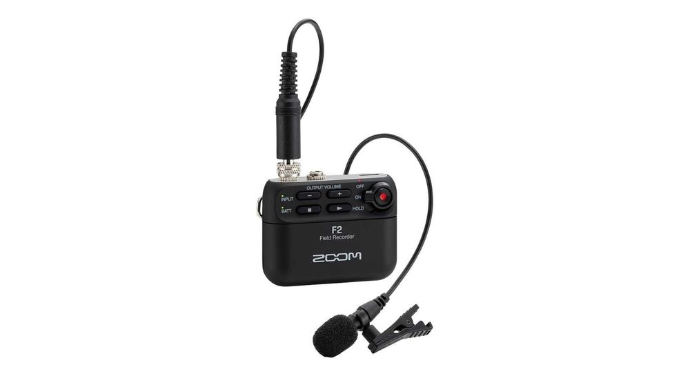 Recorder Digital Zoom F2 32 biti – Compact, Profesional (Ideal Vlogging, Interviuri, Video)