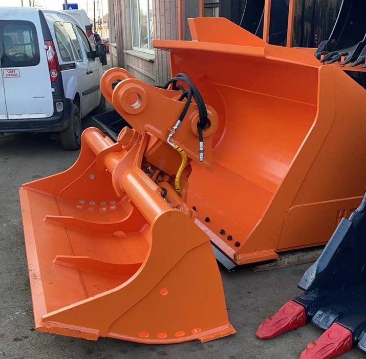 Cupe excavatoare mari - integral Hardox - excavare, taluzare, griliate