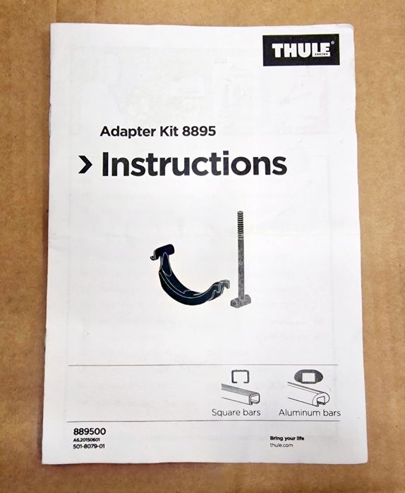 Адаптери за велосипедни стойки Thule Freeride 532 за греди без T канал