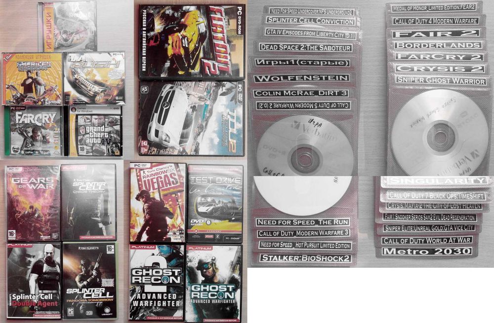 Продам! диски игровые, состояние новых!