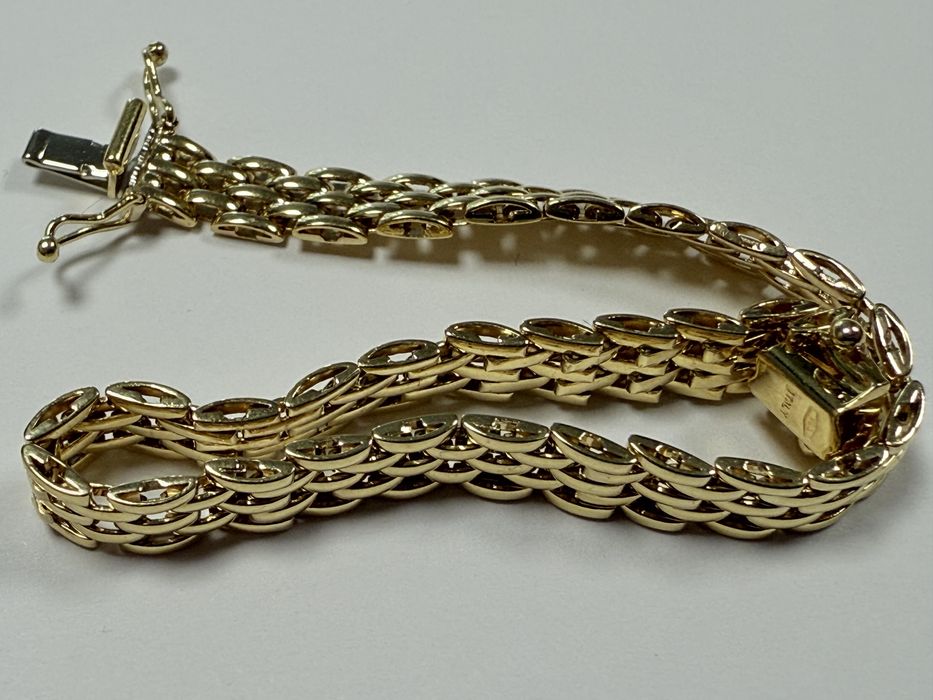 Златна гривна 13гр. 18/750 карата