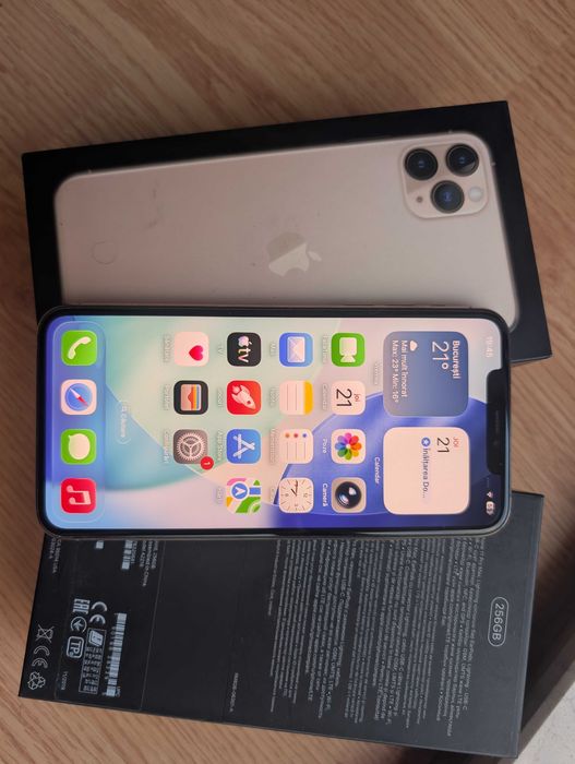 Iphone 11 Pro Max 256GB 100% bat impecabil versiunea Romania