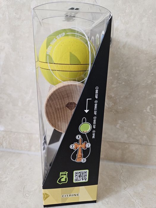 Kendama Sweets Pro CF GEM citrine antiskid, nou (curier)