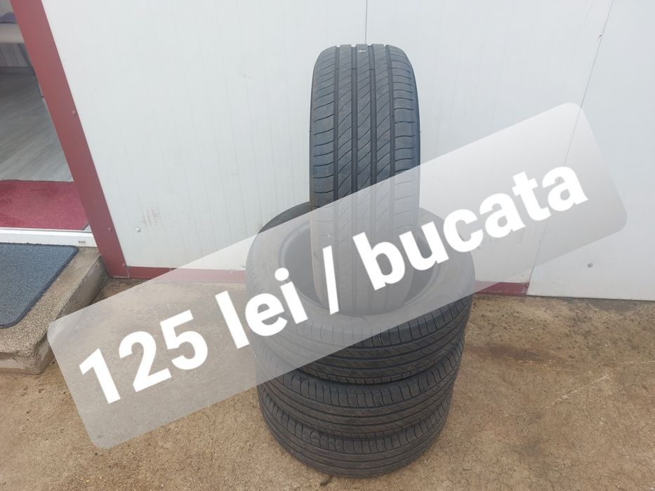 125 lei bucata! Set anvelope de vara 195 55 16 Michelin dot 2022! 7 mm