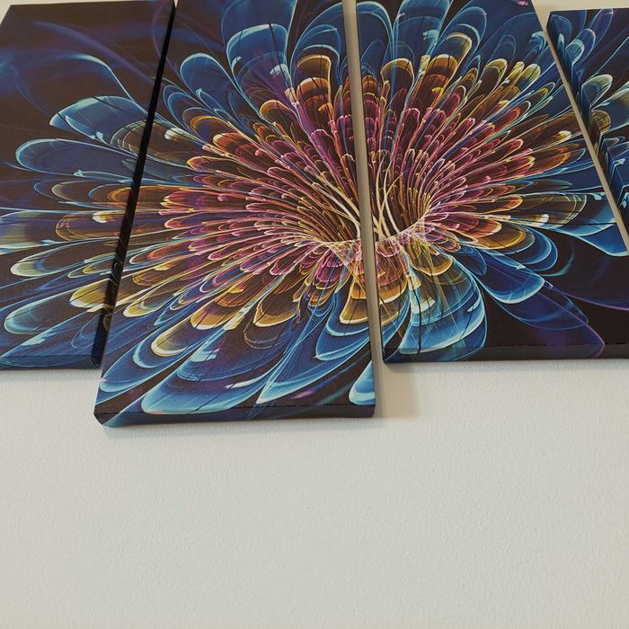 Tablou Canvas Pânză Decoratiune de Perete 5 bucati 106 X 60 cm