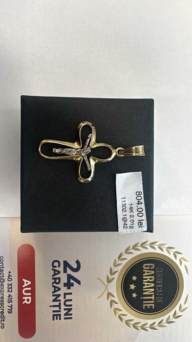 Pandantiv aur 14K 2.01 GR (Ag45 B.11302.1.42)