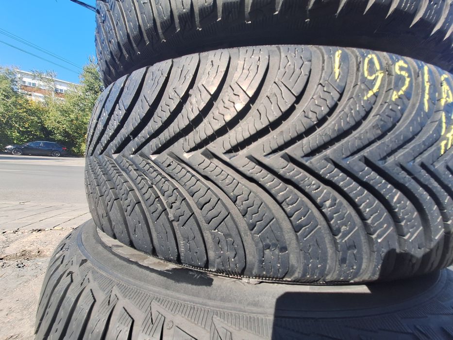 4 anvelope iarna 195/65r15 Michelin 2020 Montaj Gratuit