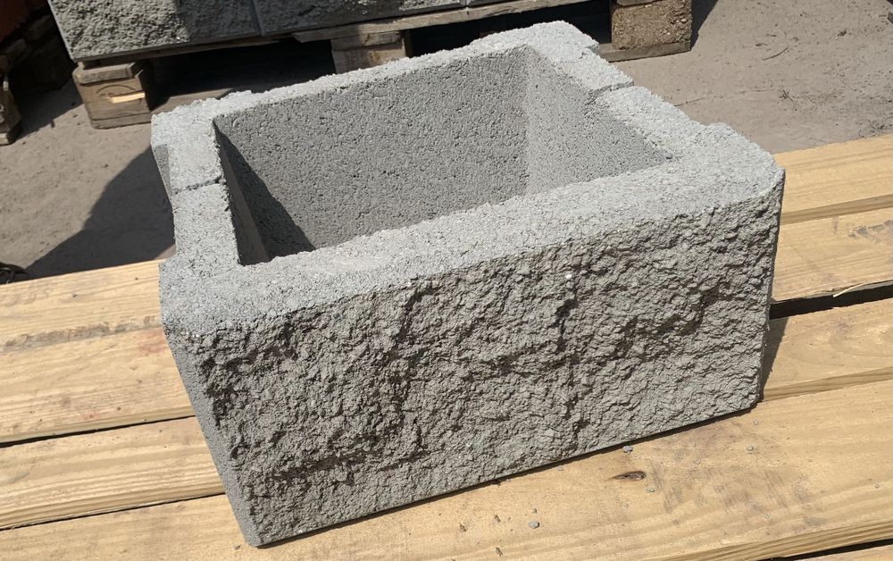 Сплитер, шлакоблок, сплитерный блок, кирпич