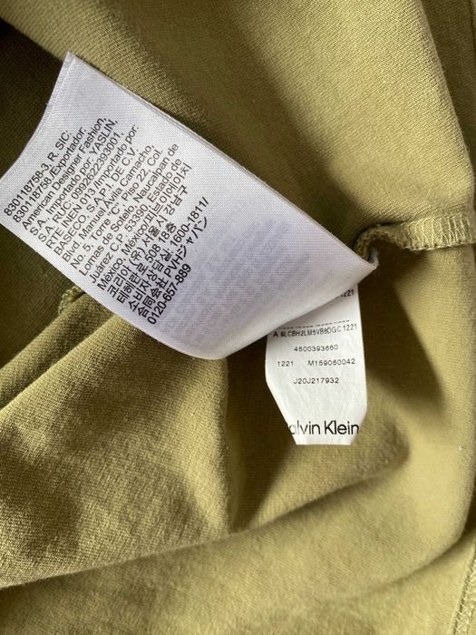 Дамска зелена тениска CALVIN KLEIN оригинална