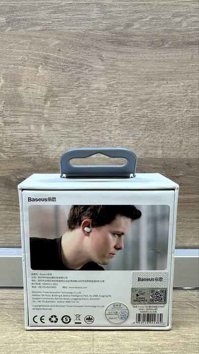Продават се Baseus Encok WM01 TWS безжични Bluetooth слушалки – бели