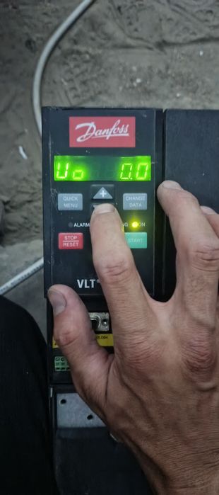 Chastotnik Motor  aborotini sozlash