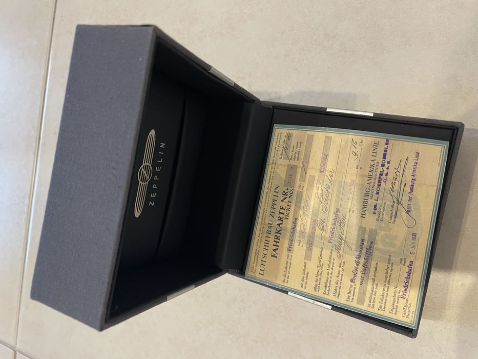 Ceas Zeppelin Dual Timer GMT