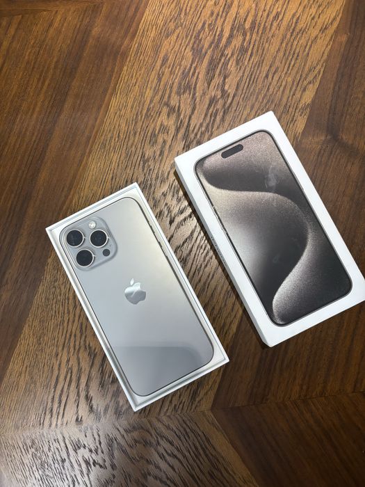 Iphone 15 pro max 256 gb natural titan