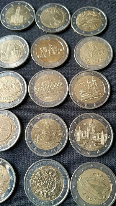 lot 20 monede de 2 euro OMAGIALE