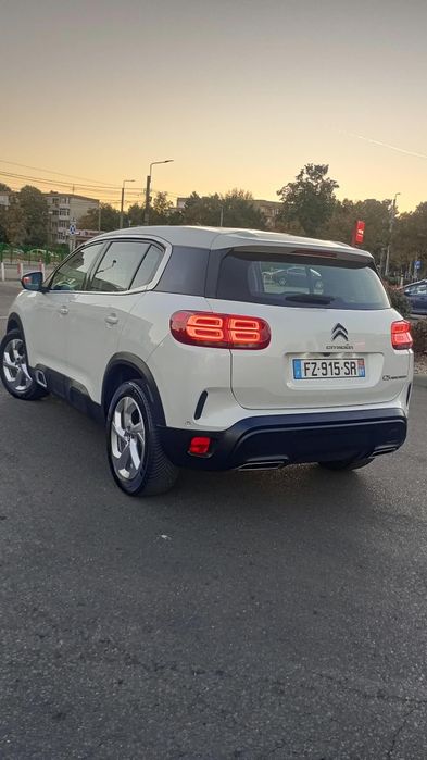 Citroen C5 Aircross/ 2021 / 1.5 Bluehdi/ Automata/ Alb perlat/ 131 cp/  Euro 6/  Virtual Cockpit/ Navi/ Led/